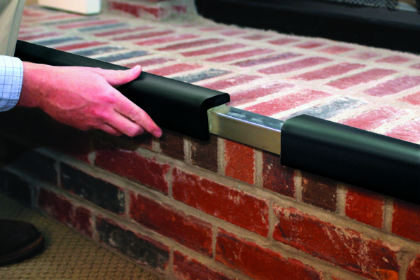 Metal-Backed Hearth Guard 24" Extension