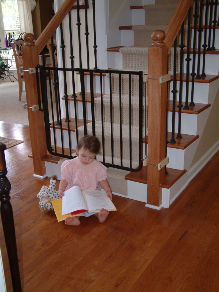 Image result for baby gate for stairs