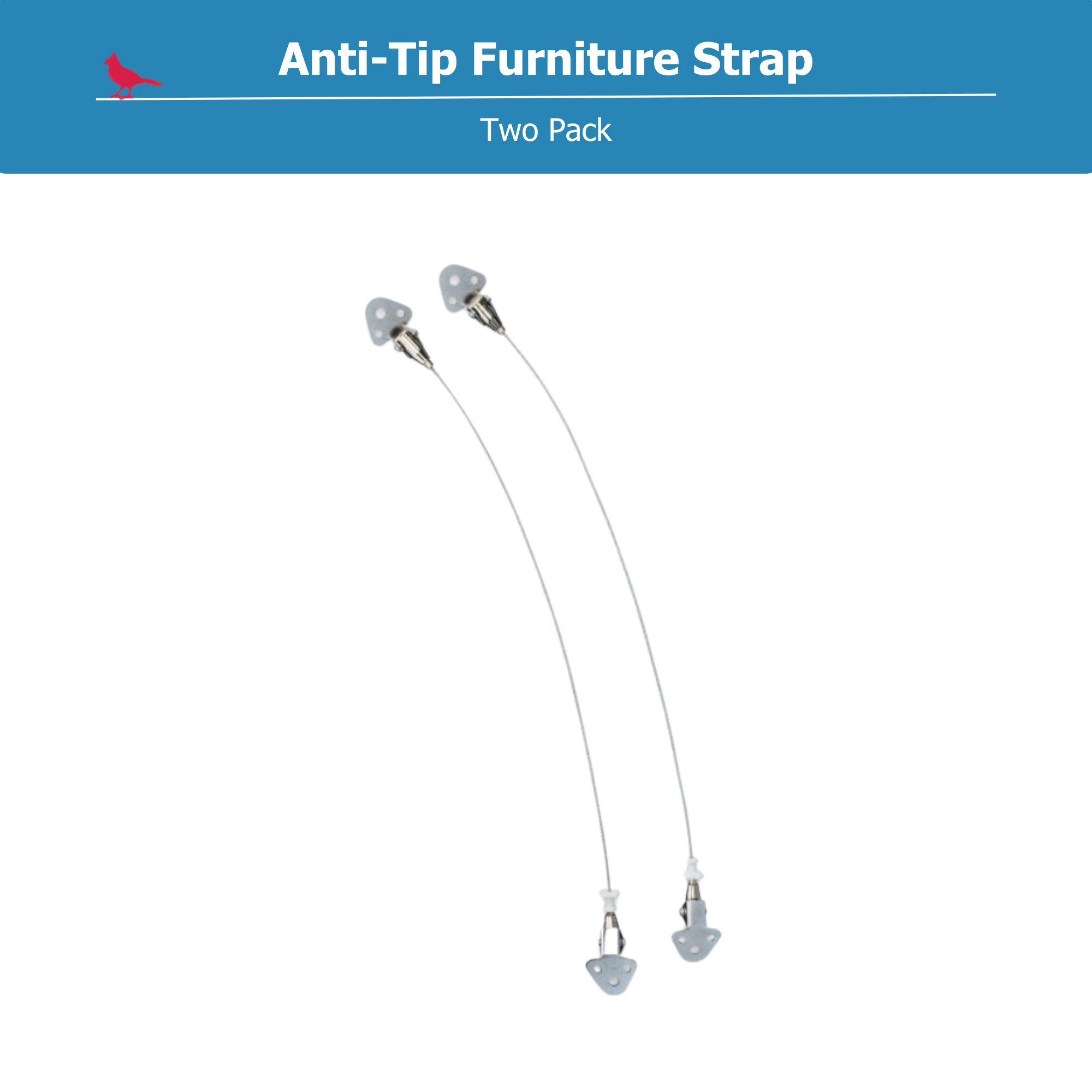 Anti-Tip Furniture Strap