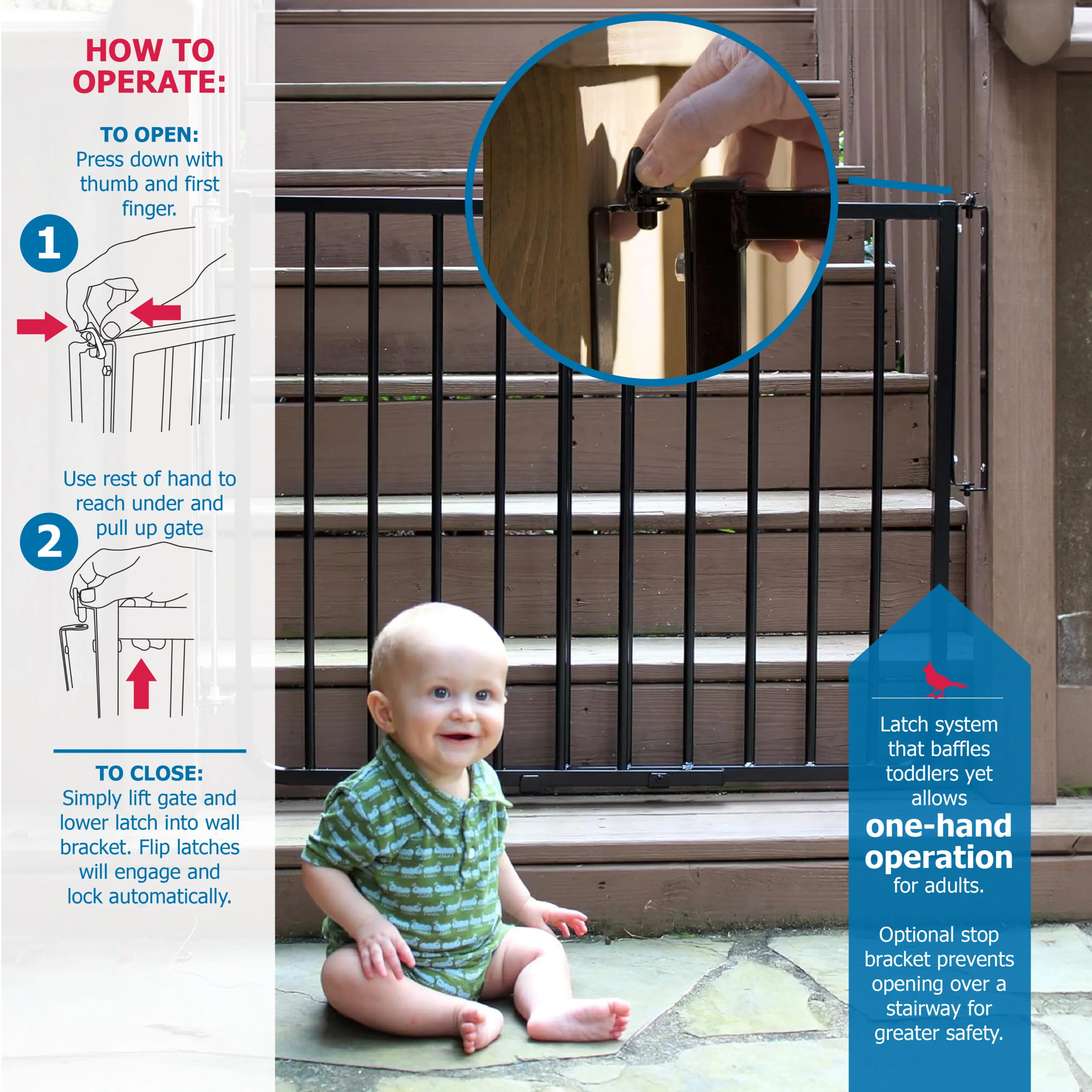 Outdoor Safety Gate (Model SS-30OD)