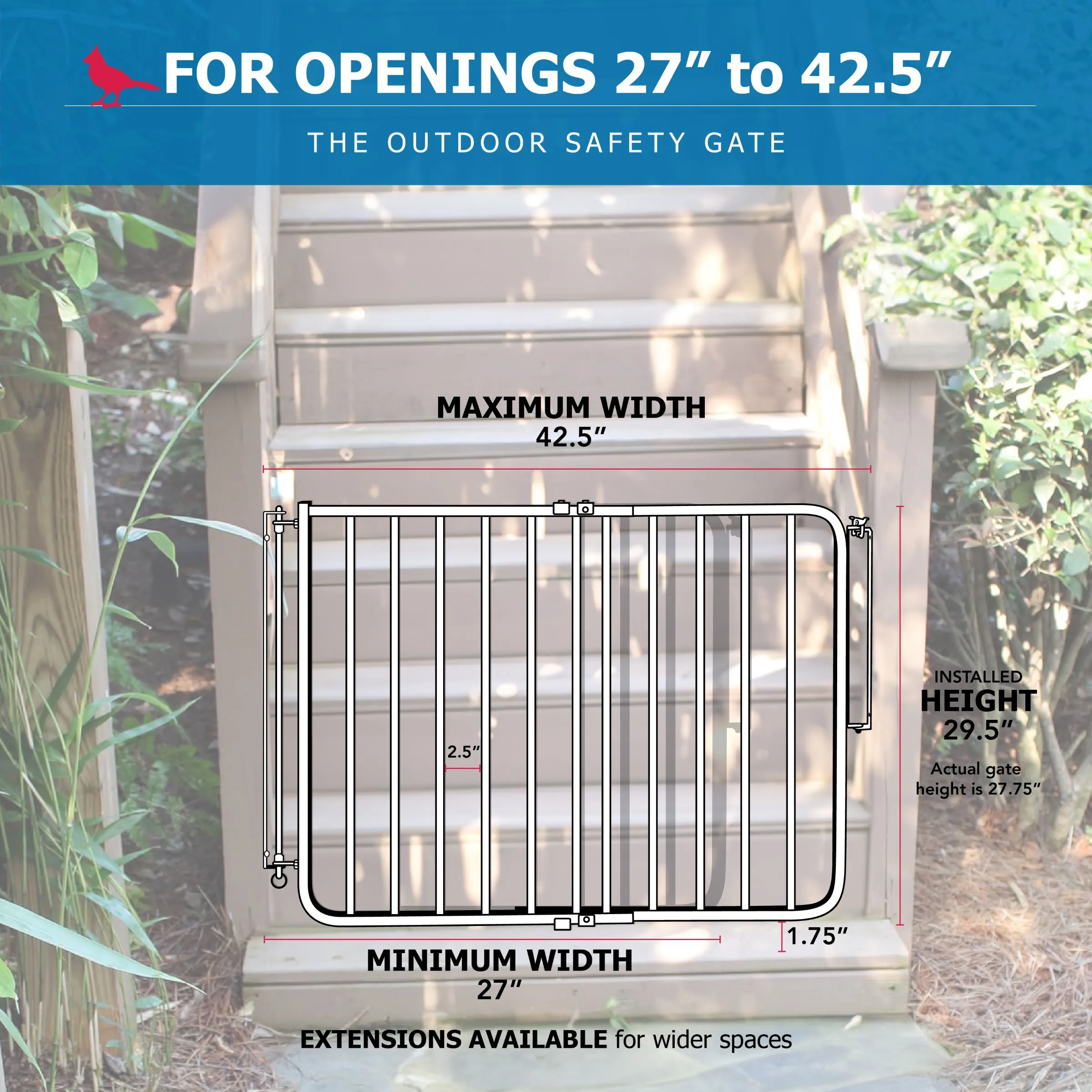 Outdoor Safety Gate (Model SS-30OD)