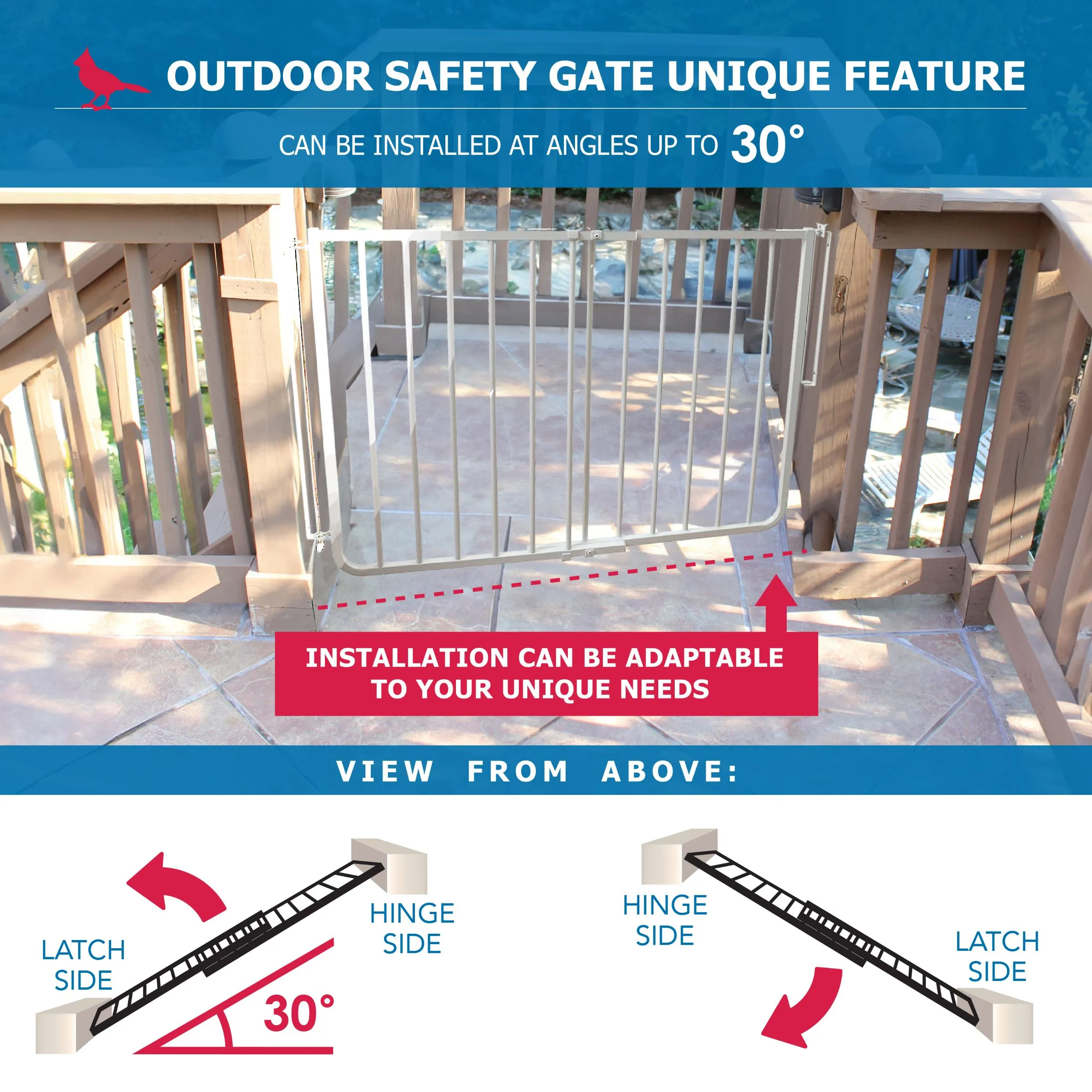 Outdoor Safety Gate (Model SS-30OD)
