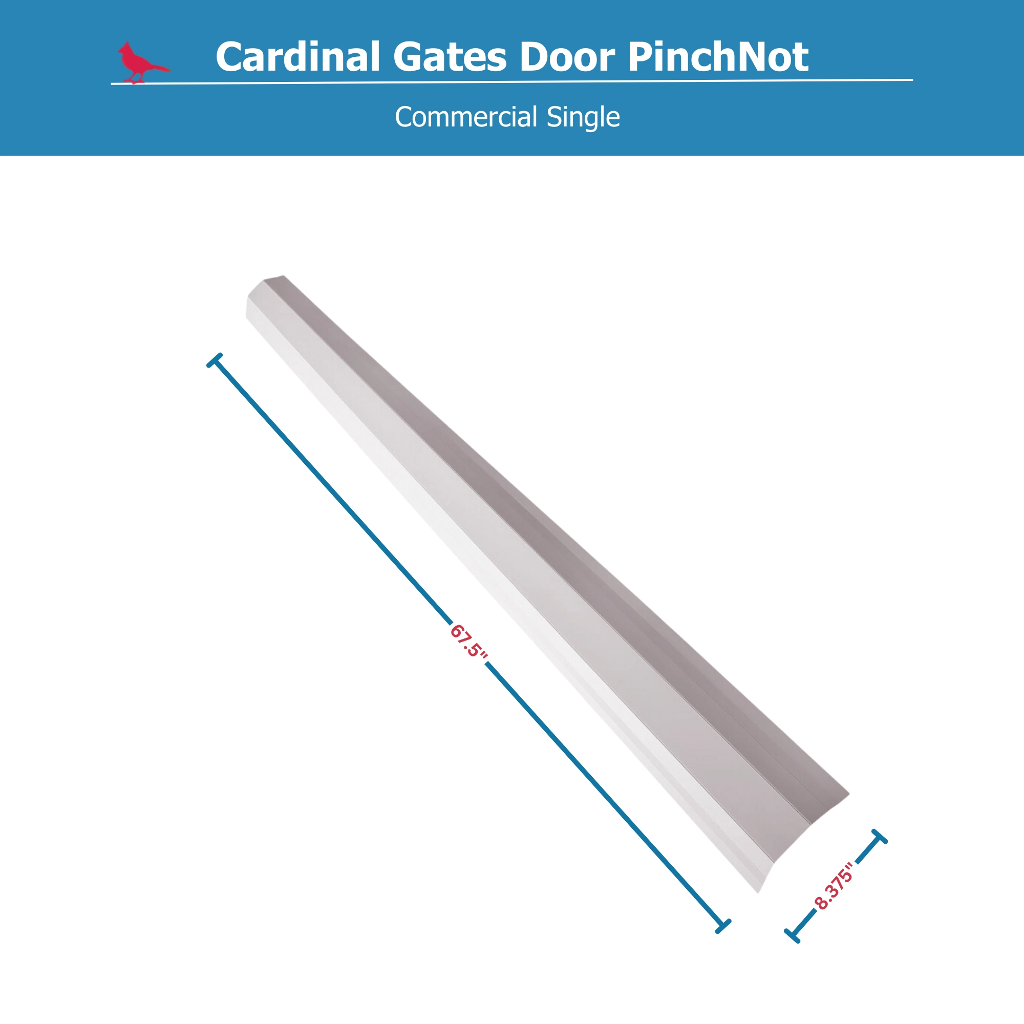 PinchNot Finger Shield for Commercial Doors