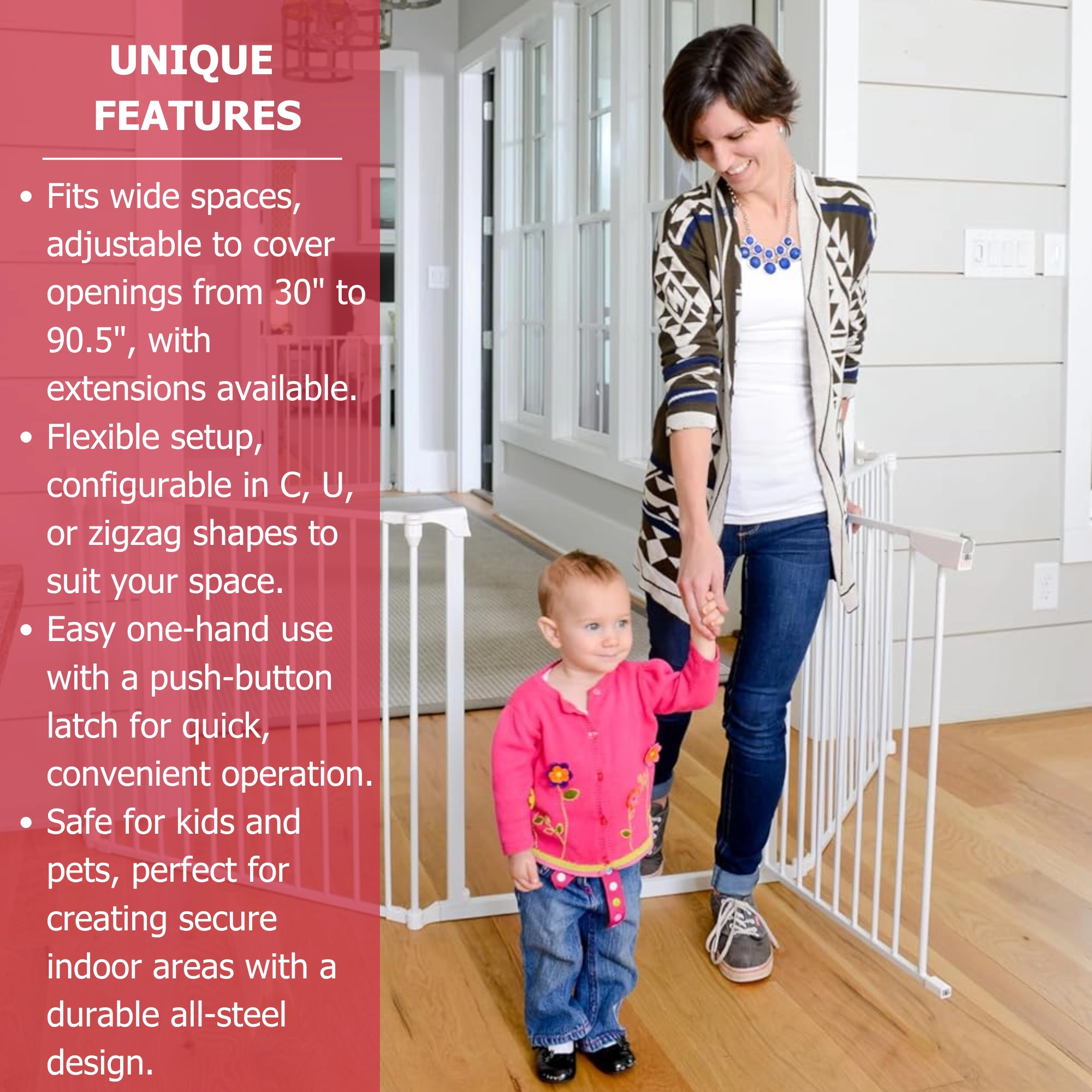 XpandaGate Expandable Gate (EX100)