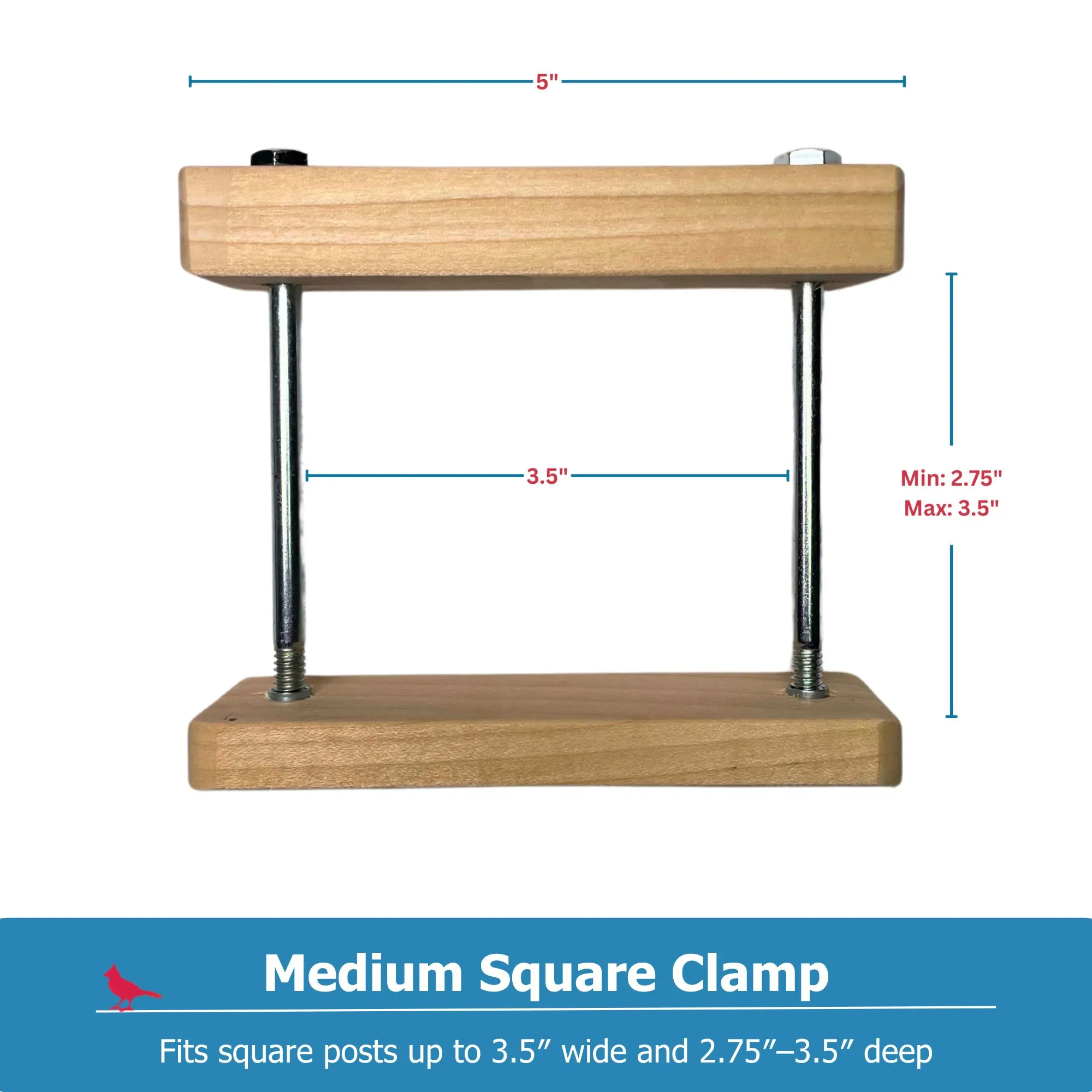 Square Clamp (2-Pack)