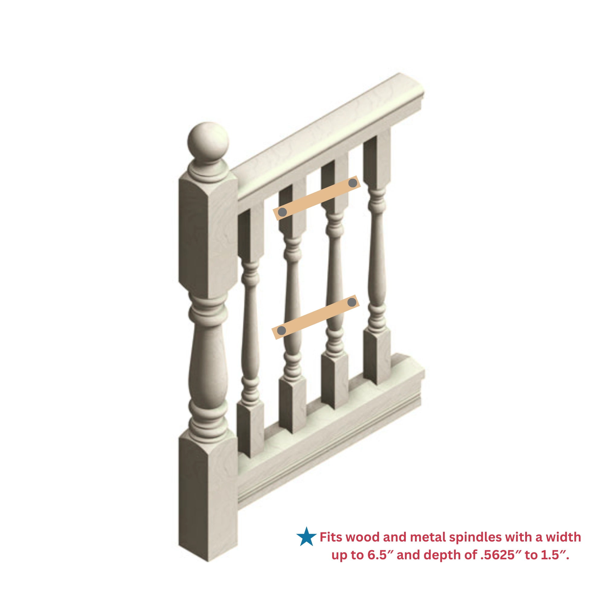 Spindle Clamp (2-Pack)