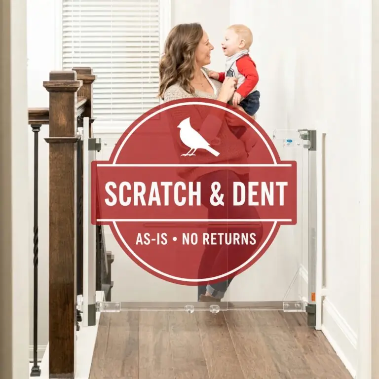 Scratch and Dent Crystal Hardware Gate Picture